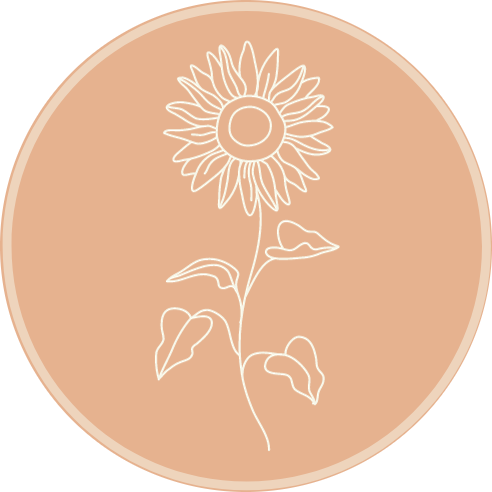 Guided Bloom Sunflower Logo